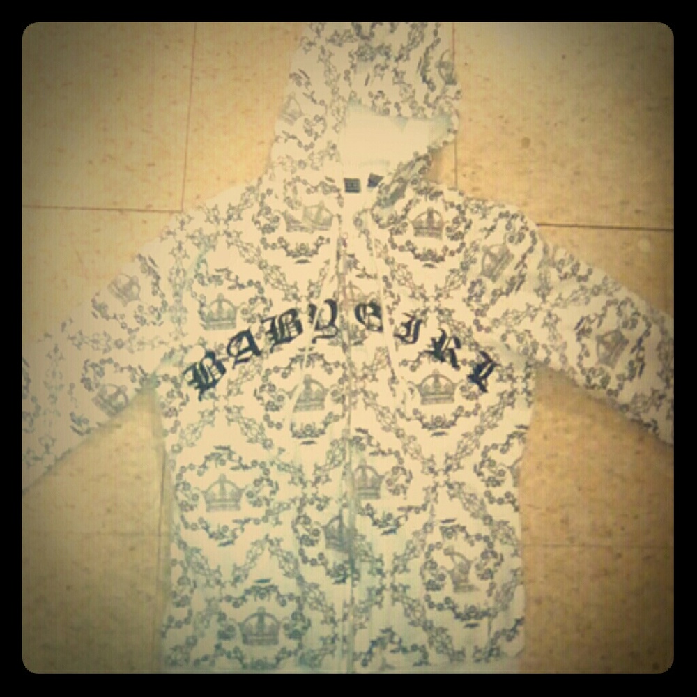 Black and white sweater